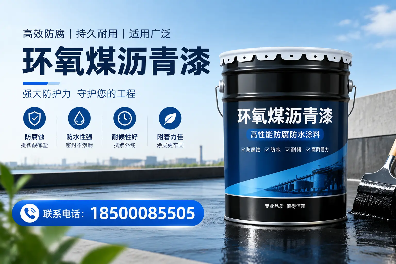 环氧煤沥青漆的施工方法详解,助力屯留企业高效完成项目